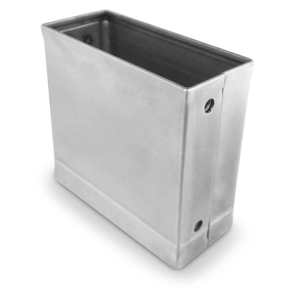 32025 PILASTER SHOE 2"L X 1-1/4"W X 3"H OPEN-END