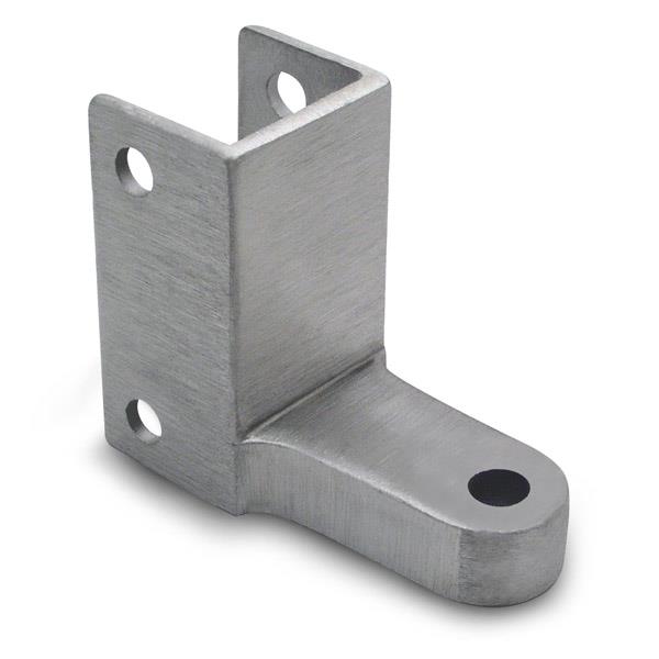 3263 HINGE BRACKET BOTTOM 1" POST STAINLE