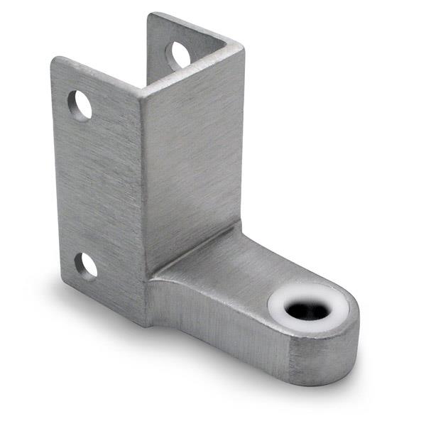 3763 HINGE BRACKET TOP-1" POST STAINLESS