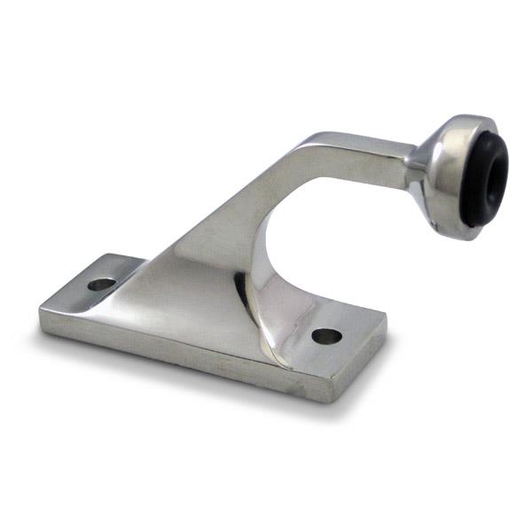 4155 DOOR STOP-PILASTER MOUNTED-POLISHED/STAINLESS