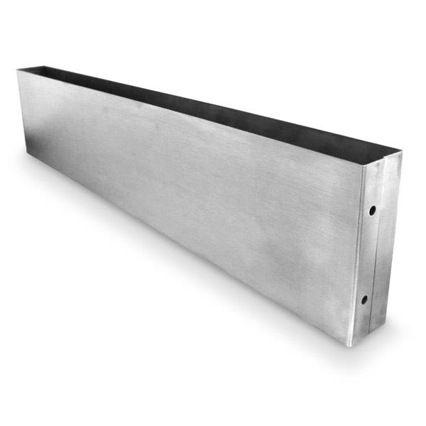 42185 PILASTER SHOE 18"L X 1-1/4"W X 4"H OPEN-END