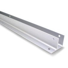 4764 WALL BRACKET ONE EAR 3/4" X 57-1/2" (MINI) ALUMINUM
