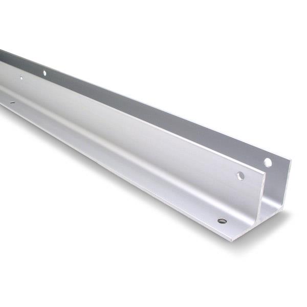 4764 WALL BRACKET ONE EAR 3/4" X 57-1/2" (MINI) ALUMINUM