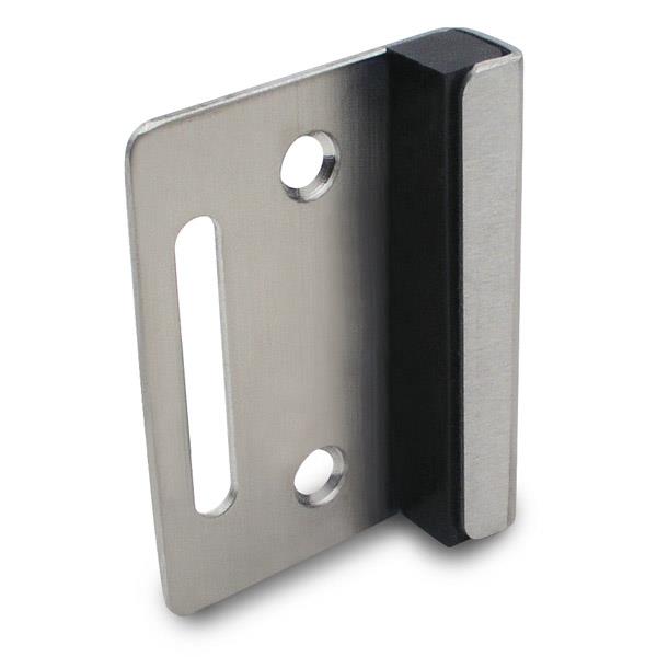 5145009 STRIKE & KEEPER (INSWING) 1/2" DOOR-FLAT - STAMPED S/S