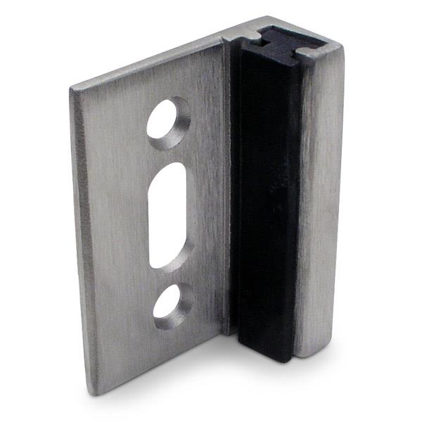 5243 STRIKE & KEEPER (CONCEALED LATCH) 1" DOOR-FLAT STAINLESS