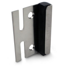 5281009 STRIKE & KEEPER (INSWING) 1" DOOR-FLAT (OPEN SLOT) STAMPED S/S 5281009 STRIKE & KEEPER (INSWING) 1" DOOR-FLAT (OPEN SLOT) STAMPED S/S