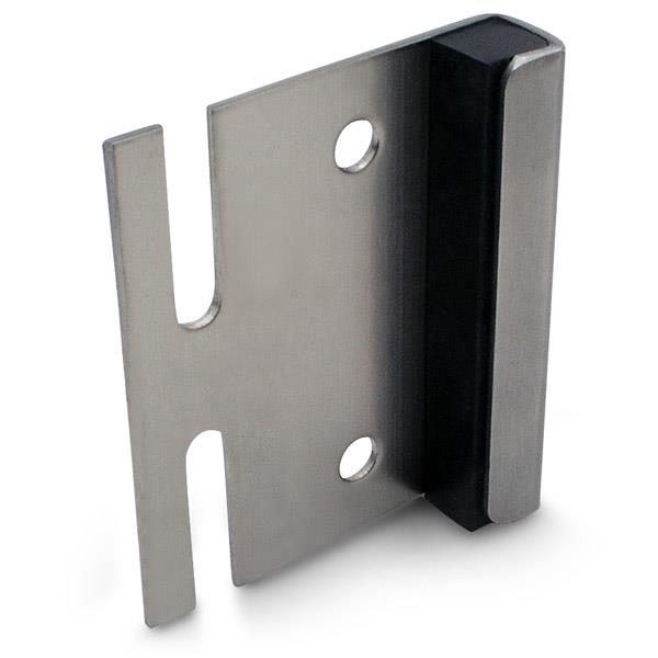 5281259 STRIKE & KEEPER (INSWING) 1-1/4" DOOR-FLAT (OPEN SLOT) STAMPED S/S