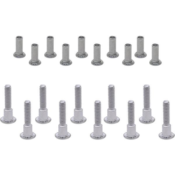 529 SCREW PACK - CONTINUOUS U-BRACKET 1" STAINLESS