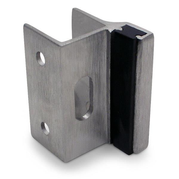 5733 STRIKE & KEEPER (CONCEALED LATCH) 1" POST & DOOR STAINLESS