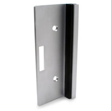 5798 STRIKE & KEEPER (INSWING) 1" DOOR 6" HIGH (FLAT) CA ALUMINUM 5798 STRIKE & KEEPER (INSWING) 1" DOOR 6" HIGH (FLAT) CA ALUMINUM