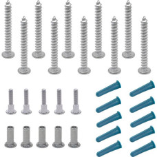 580 SCREW PACK - CONTINUOUS WALL BRACKET 1" 580 SCREW PACK - CONTINUOUS WALL BRACKET 1"
