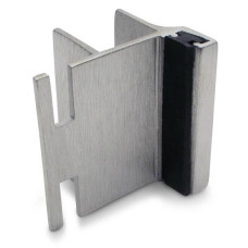 5823 STRIKE & KEEPER (INSWING) 1" POST & DOOR (OPEN SLOT) STAINLESS 5823 STRIKE & KEEPER (INSWING) 1" POST & DOOR (OPEN SLOT) STAINLESS