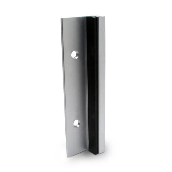 5898 STRIKE & KEEPER (OUTSWING) 6" HIGH (FLAT) ALUMINUM-CA