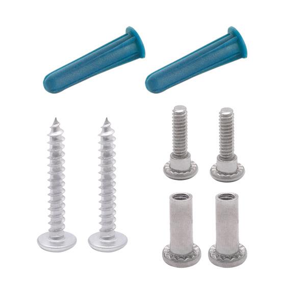 60359 SCREW PACK - 3/4" OR 7/8" WALL BRACKET 6LP STAINLESS