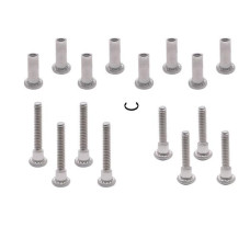 60439 SCREW PACK - 1"- 1-1/4" SURFACE HINGE - 6LP STAINLESS 60439 SCREW PACK - 1"- 1-1/4" SURFACE HINGE - 6LP STAINLESS
