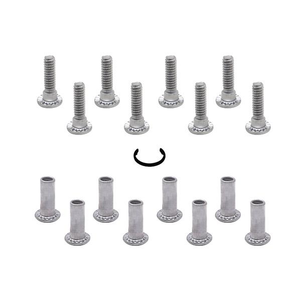 60450 SCREW PACK - SURFACE HINGE 3/4" - 3/4" 6LP