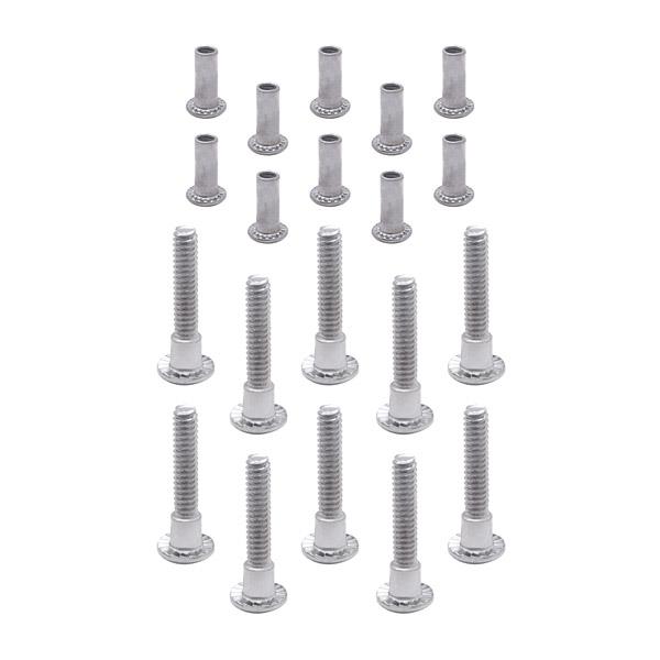 60520 SCREW PACK - CONTINUOUS U-BRACKET 1" 6LP