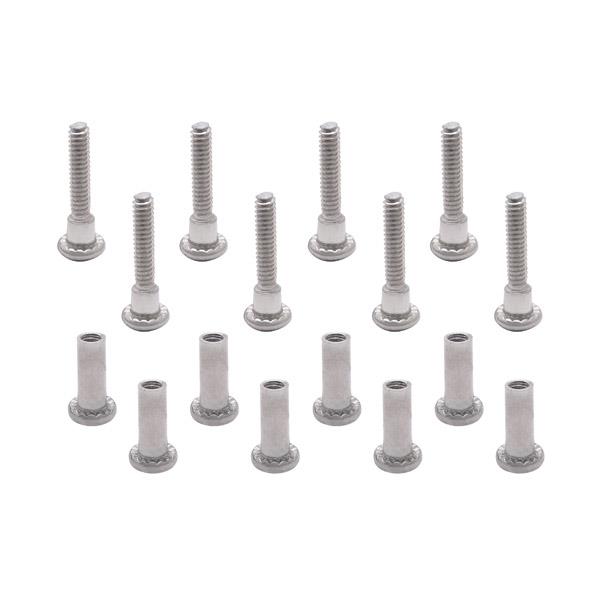 60579 SCREW PACK - 7813 PIVOT HINGE-6LP STAINLESS