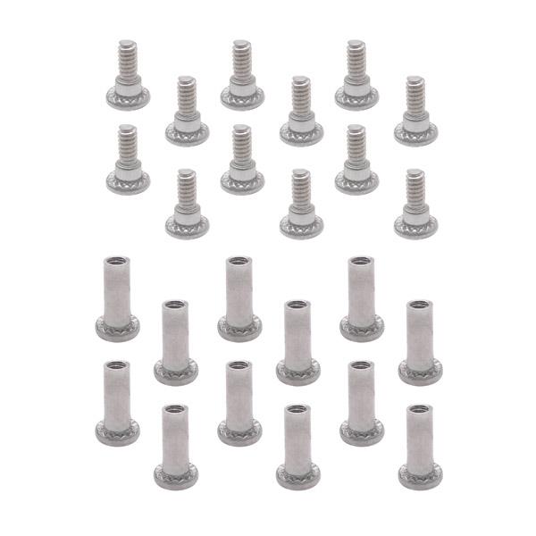 60729 SCREW PACK - 3/4" PIANO HINGE - 6LP STAINLESS