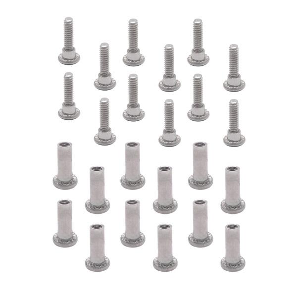 60739 SCREW PACK - 7/8" PIANO HINGE - 6LP STAINLESS
