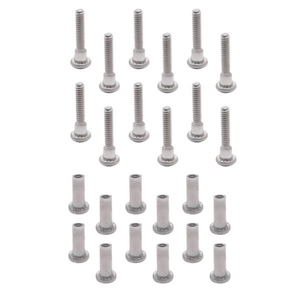 60759 SCREW PACK - 1-1/4" PIANO HINGE - 6LP STAINLESS