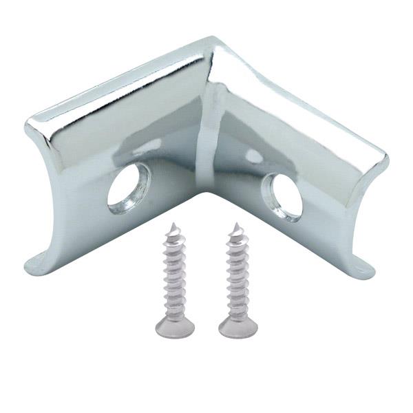 608330 ALCOVE CLIP-CURVED MOLDING/W SCREWS 6LP