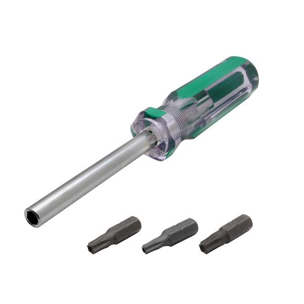 608965 DRIVER, HAND W/BIT SET FOR 6-LOBE
