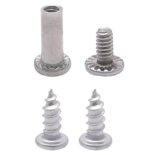 6106529 SCREW PACK - FOR 1/2" U-BRACKET STAINLESS 6LP