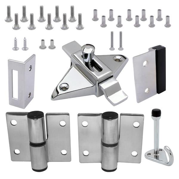 612140 DOOR HARDWARE (LH-IN) 7/8" DOOR & POST (7083) 6LP