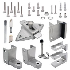617803 DOOR HARDWARE IN 7/8" STAINLESS 6LP 617803 DOOR HARDWARE IN 7/8" STAINLESS 6LP