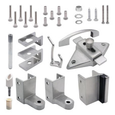 621003 DOOR HARDWARE OUTSWING-1" DOOR 1-1/4" POST (6LP) STAINLESS 621003 DOOR HARDWARE OUTSWING-1" DOOR 1-1/4" POST (6LP) STAINLESS