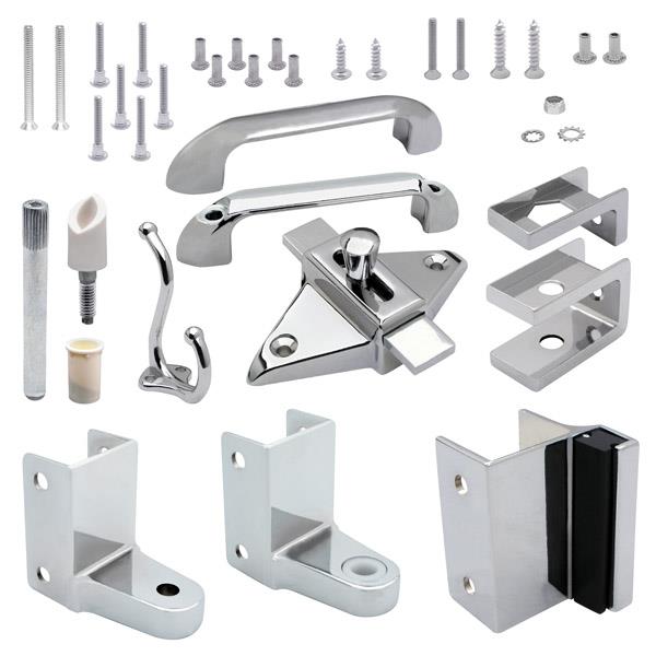 621050 DOOR HARDWARE OUTSWING 1" DOOR W/54400 6LP