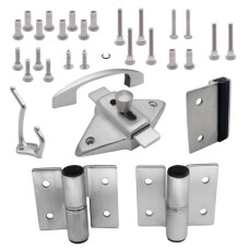 622073 DOOR HARDWARE (RH-OUT) 7/8" DOOR & 1-1/4" POST (7103) SS 6LP 622073 DOOR HARDWARE (RH-OUT) 7/8" DOOR & 1-1/4" POST (7103) SS 6LP