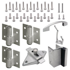 622523 DOOR HARDWARE (LH-OUT) 1" DOOR & POST (7883) STAINLESS 6LP 622523 DOOR HARDWARE (LH-OUT) 1" DOOR & POST (7883) STAINLESS 6LP