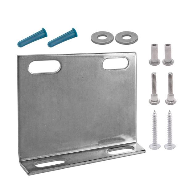 630749 PILASTER ANCHOR PACK 1" L-BRACKET 6LP CRSS