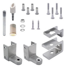 663133 REPLACEMENT HINGE PACK 1" DOOR 1-1/4" POST STAINLESS 6LP 663133 REPLACEMENT HINGE PACK 1" DOOR 1-1/4" POST STAINLESS 6LP
