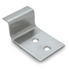 6529 COAT HOOK-FLAT-TWO HOLE-1" EXTENSION STAMPED S/S 6529 COAT HOOK-FLAT-TWO HOLE-1" EXTENSION STAMPED S/S
