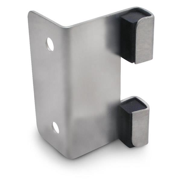 6599 STRIKE & KEEPER (OUTSWING) 1-1/8" DOOR - STAMPED S/S