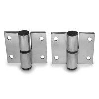 7073 HINGE-SURFACE MOUNTED (RH-IN/LH-OUT).090" S/S POLISHED