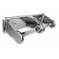 7369 PAPER HOLDER-DOUBLE-STEEL-CHROME PLT 7369 PAPER HOLDER-DOUBLE-STEEL-CHROME PLT