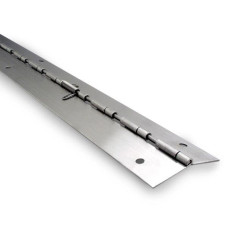 7659 PIANO HINGE 57-1/2" (RH-IN/LH-OUT)-LIFT STAINLESS 7659 PIANO HINGE 57-1/2" (RH-IN/LH-OUT)-LIFT STAINLESS