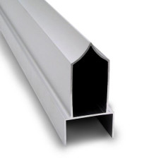 101972 HEADRAIL 1-1/4" ANTIGRIP-96"-CA ALUMINUM