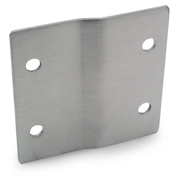 8329 ALCOVE CLIP 3" WIDE-1/4" OFFSET-STAMPED S/S