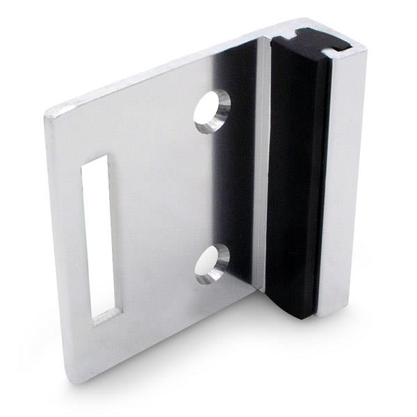 85148 STRIKE & KEEPER (INSWING) 1" DOOR FLAT-ALUMINUM-BD