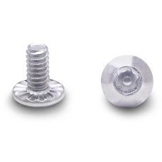 88223 10-24 X 3/8" PAN 6-LOBE SCREW-STEEL/CHROME