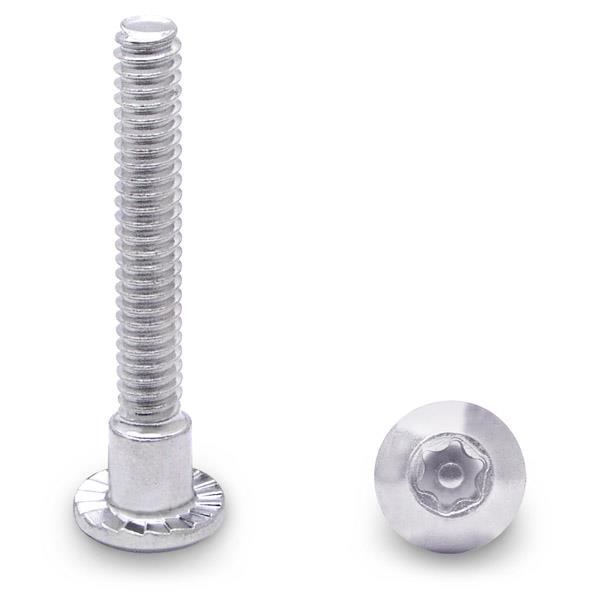 88293 SHOULDER SCREW 6-LOBE 10-24 X 1-3/8" STEEL/CHROME