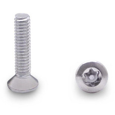 990088323 100 PACK (88323) 8-32 X 3/4" OVAL 6-LOBE SCREW-STEEL/CHROME 990088323 100 PACK (88323) 8-32 X 3/4" OVAL 6-LOBE SCREW-STEEL/CHROME
