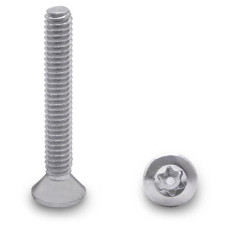 990088333 100 PACK (88333) 8-32 X 1" OVAL 6-LOBE SCREW-STEEL/CHROME 990088333 100 PACK (88333) 8-32 X 1" OVAL 6-LOBE SCREW-STEEL/CHROME