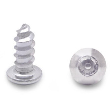 990092193 100 PACK (92193) 14 X 5/8" PAN TYPE-A 6-LOBE SCREW-STEEL/CHROME 990092193 100 PACK (92193) 14 X 5/8" PAN TYPE-A 6-LOBE SCREW-STEEL/CHROME