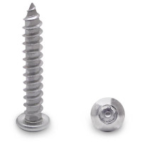 990092319 100 PACK (92319) 14 X 1-1/2" PAN 6-LOBE SCREW - STAINLESS